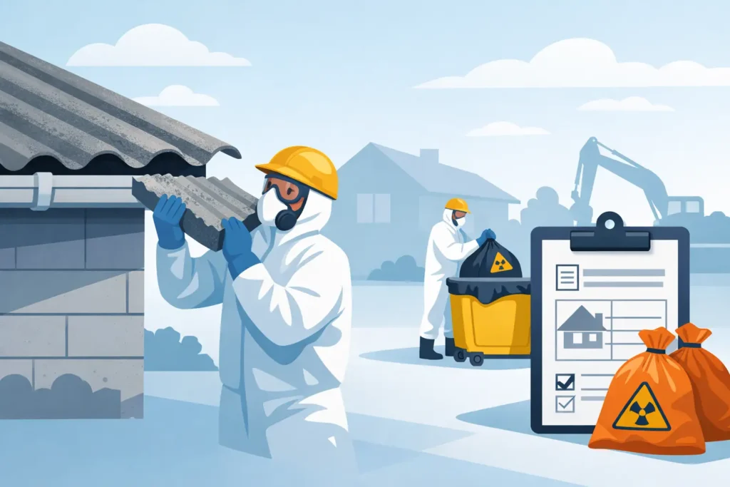 Asbestos Guttering Removal: What to Expect