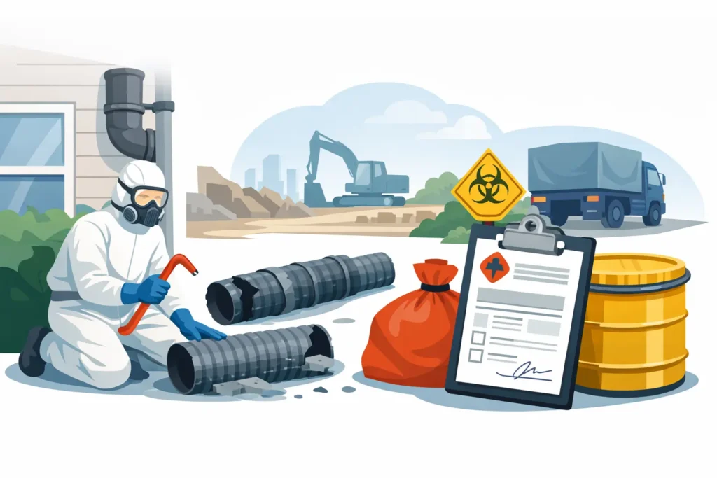 Asbestos Soil Pipe Removal Explained