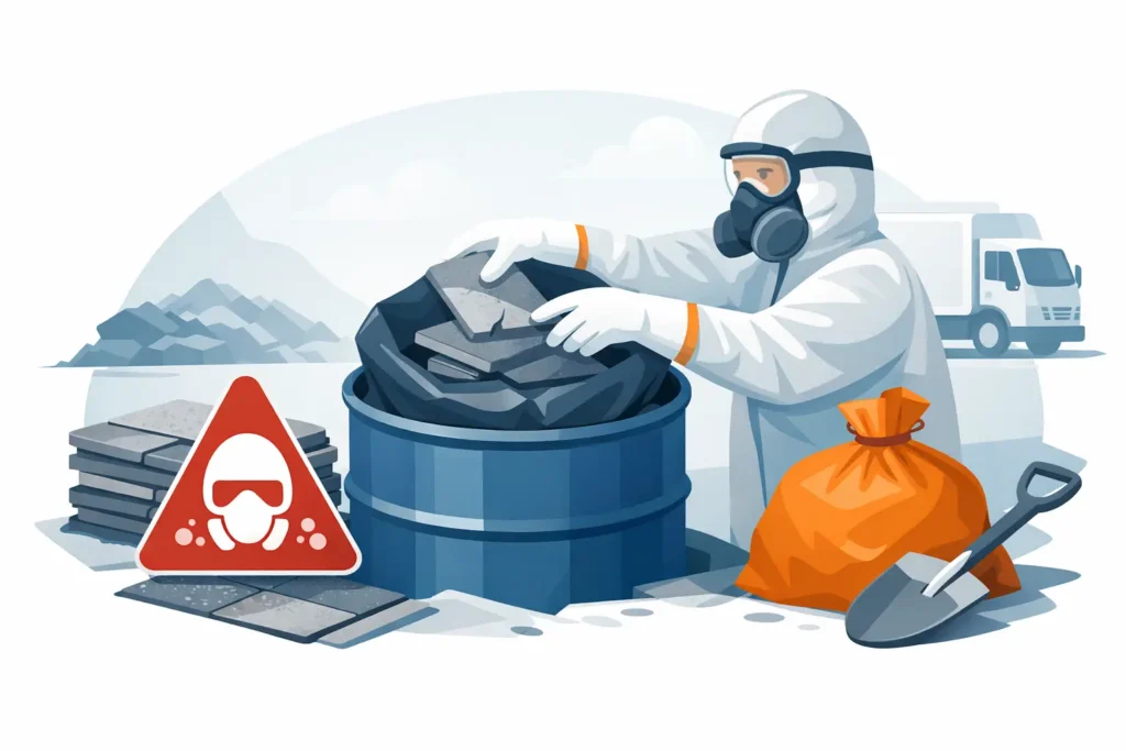 How to Dispose of Asbestos Floor Tiles