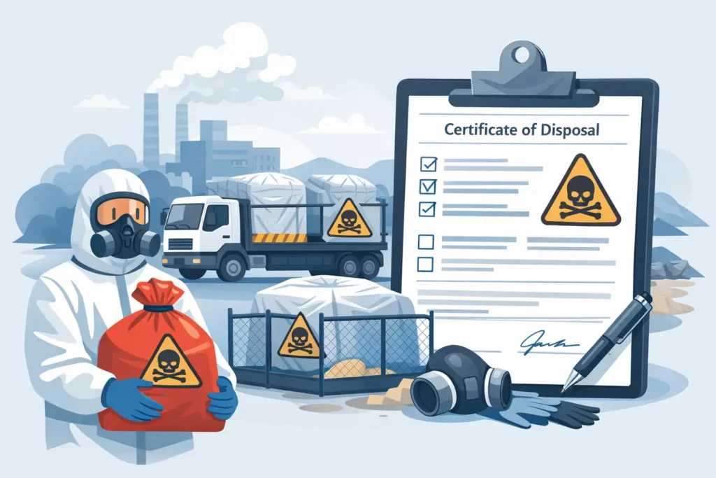 How Asbestos Disposal Paperwork Works