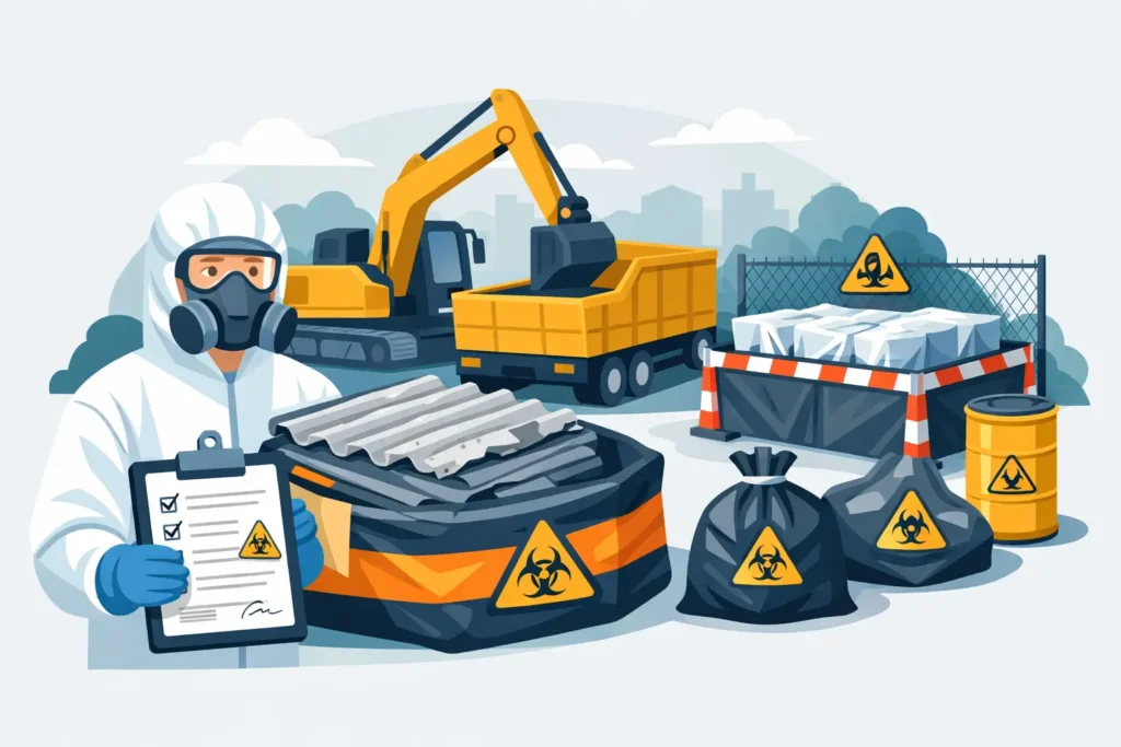 How to Dispose Asbestos Cement Sheets Safely