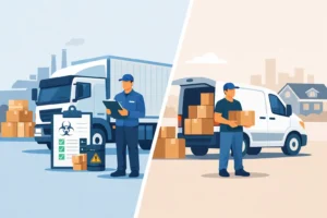 Licensed Carrier vs Man and Van Explained