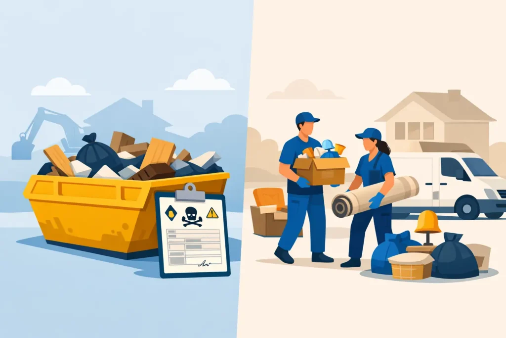 Skip Hire or House Clearance for Your Property?