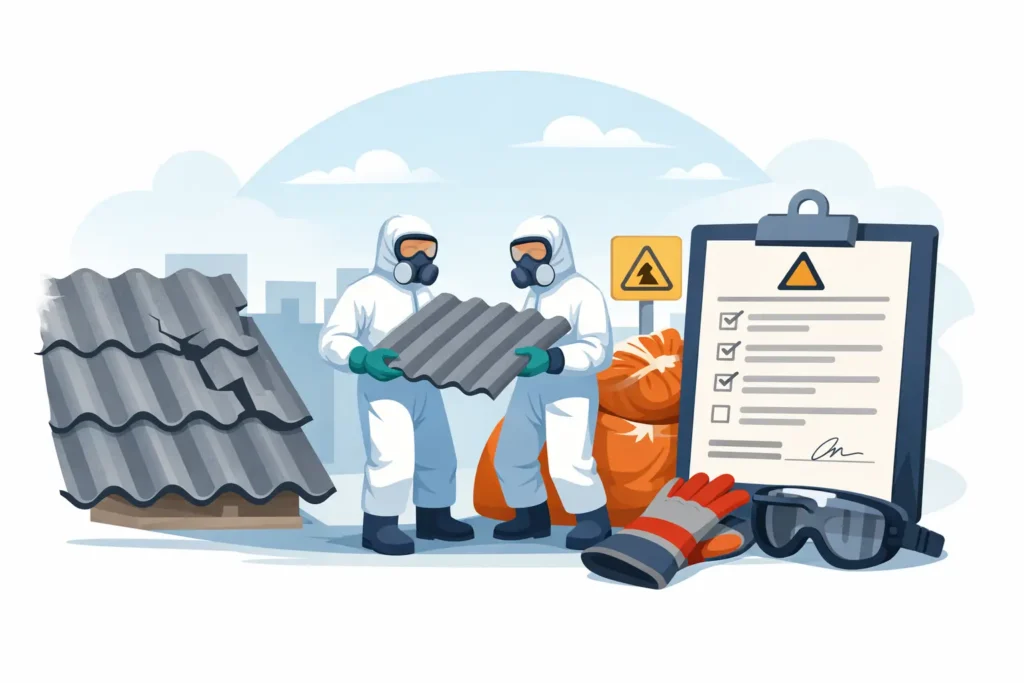 Asbestos Cement Roof Sheets and Safe Removal