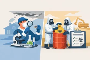 Asbestos Testing Versus Removal Services