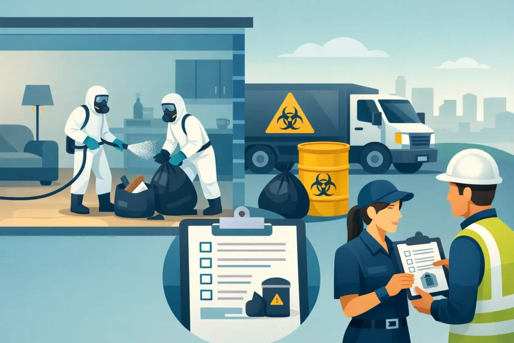 How Landlords Clear Contaminated Flats Safely