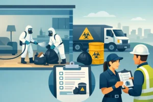 How Landlords Clear Contaminated Flats Safely