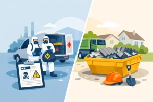 Is Asbestos Collection or Skip Hire the Safer Route?