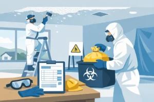 Safe Artex Ceiling Scraping Methods in England